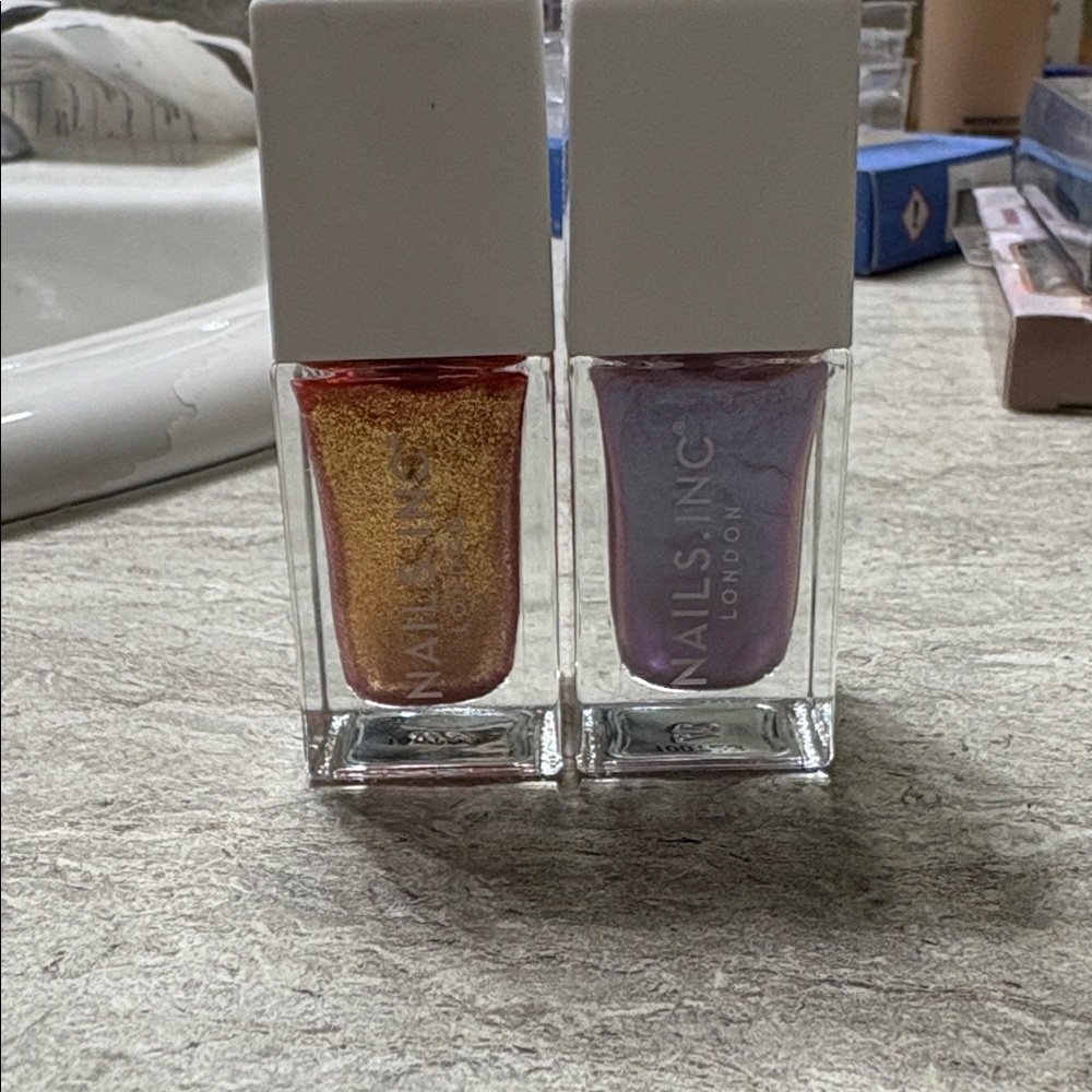 NWT Simple Pleasures Skull Nail Polish Set of 3